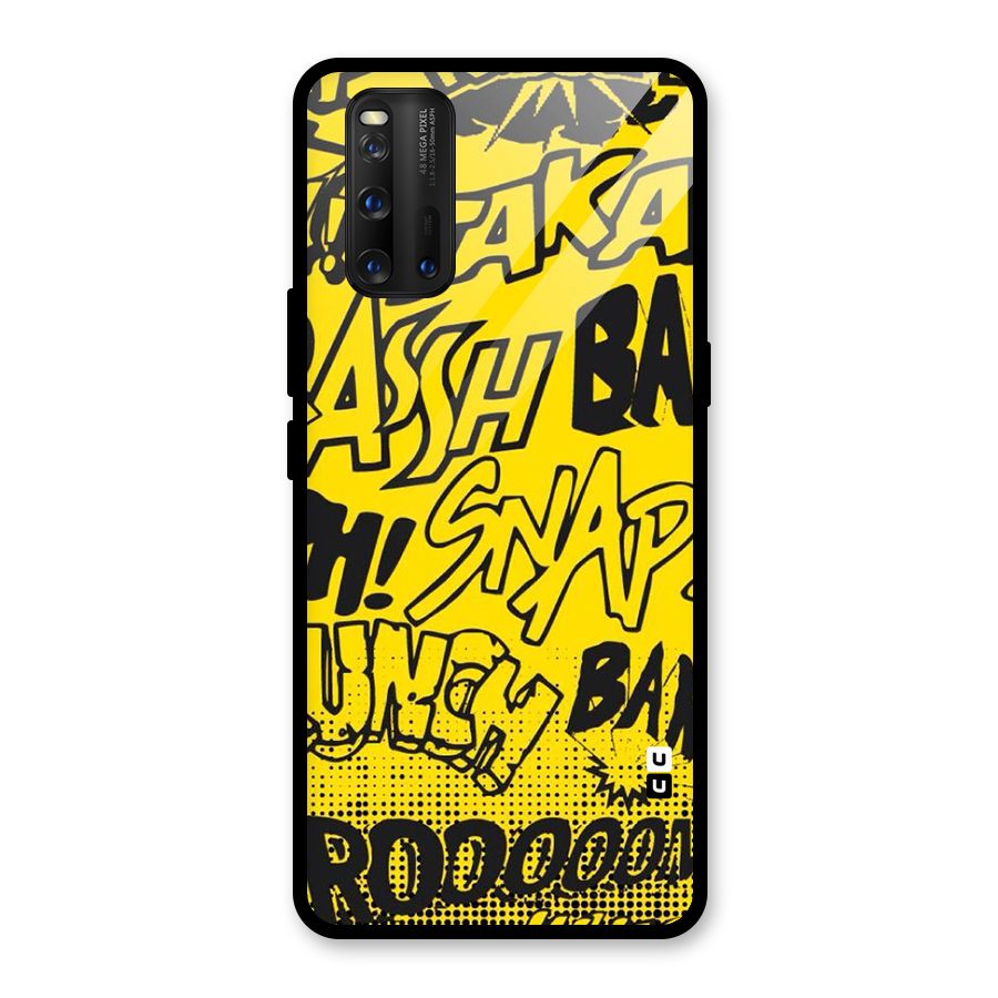Vroom Snap Glass Back Case for Vivo iQOO 3