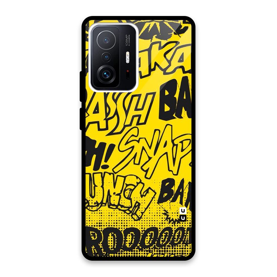 Vroom Snap Glass Back Case for Xiaomi 11T Pro