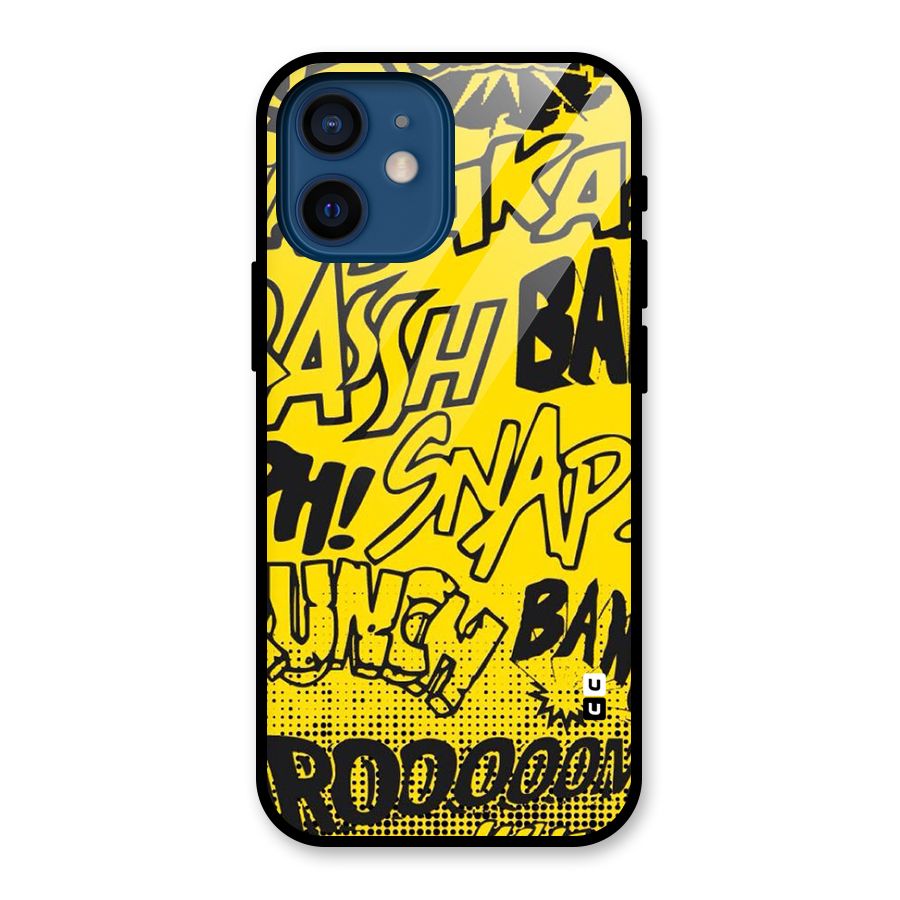 Vroom Snap Glass Back Case for iPhone 12 Mini