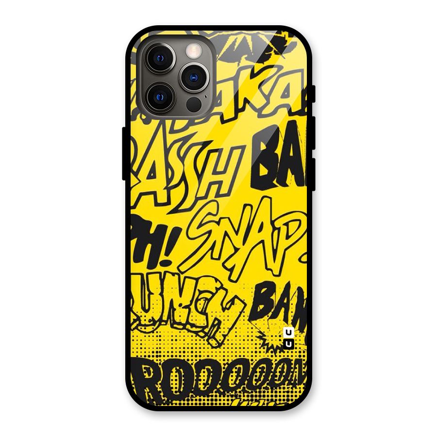 Vroom Snap Glass Back Case for iPhone 12 Pro
