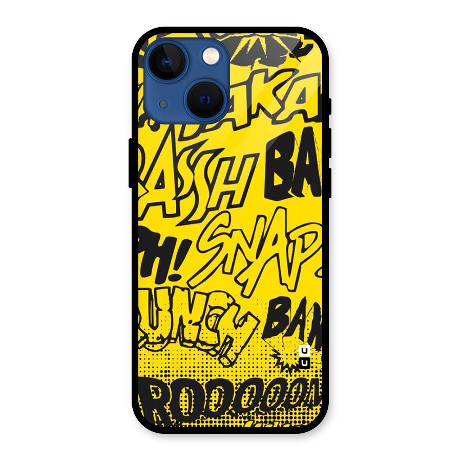 Vroom Snap Glass Back Case for iPhone 13 Mini