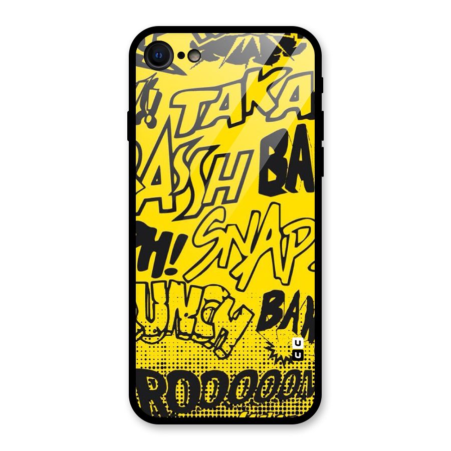 Vroom Snap Glass Back Case for iPhone SE 2022