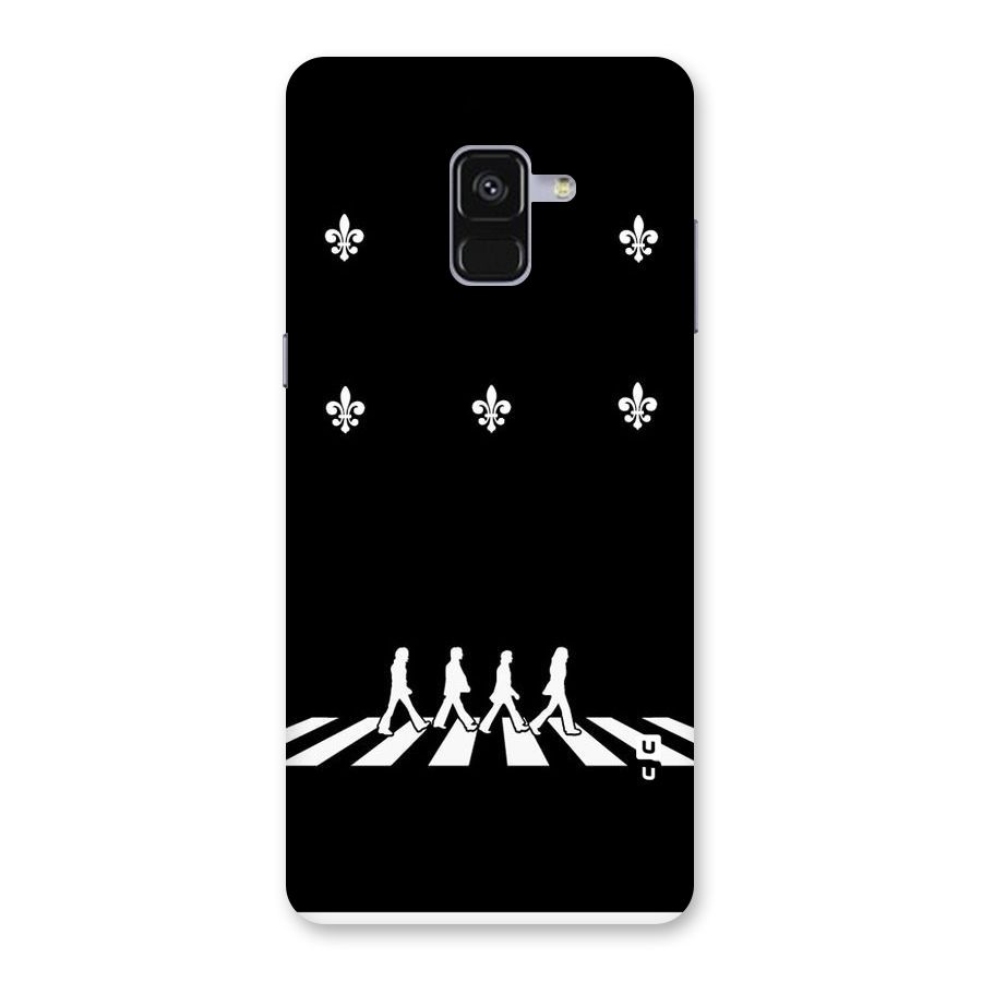 Walking Four Back Case for Galaxy A8 Plus