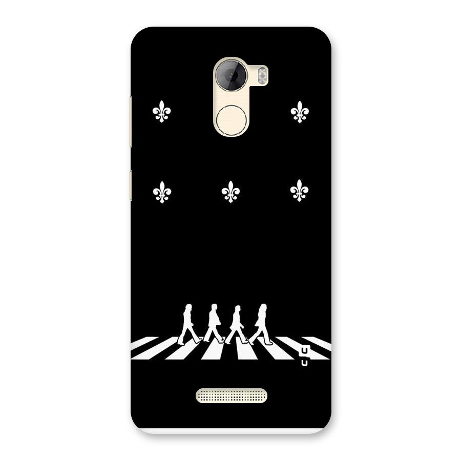 Walking Four Back Case for Gionee A1 LIte