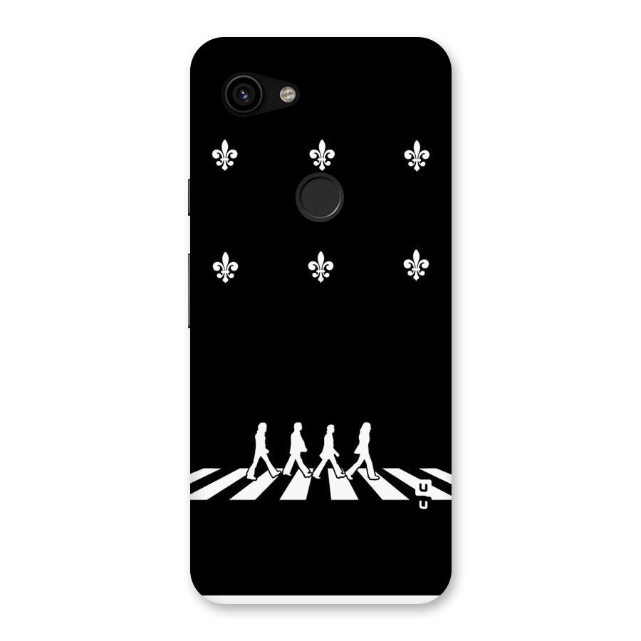 Walking Four Back Case for Google Pixel 3a