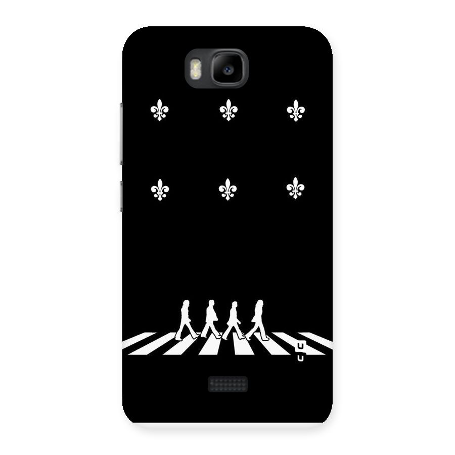 Walking Four Back Case for Honor Bee