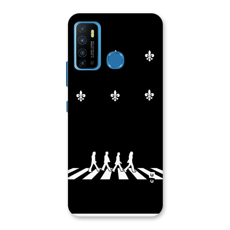 Walking Four Back Case for Infinix Hot 9