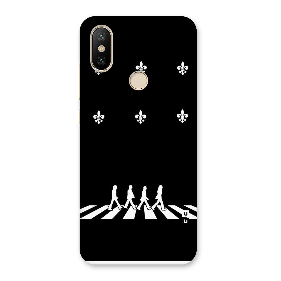 Walking Four Back Case for Mi A2