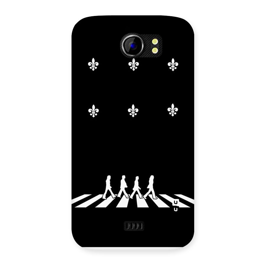 Walking Four Back Case for Micromax Canvas 2 A110