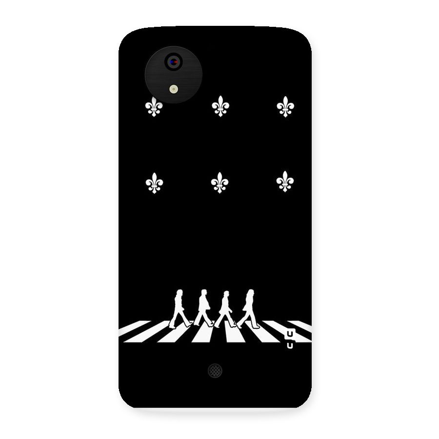 Walking Four Back Case for Micromax Canvas A1