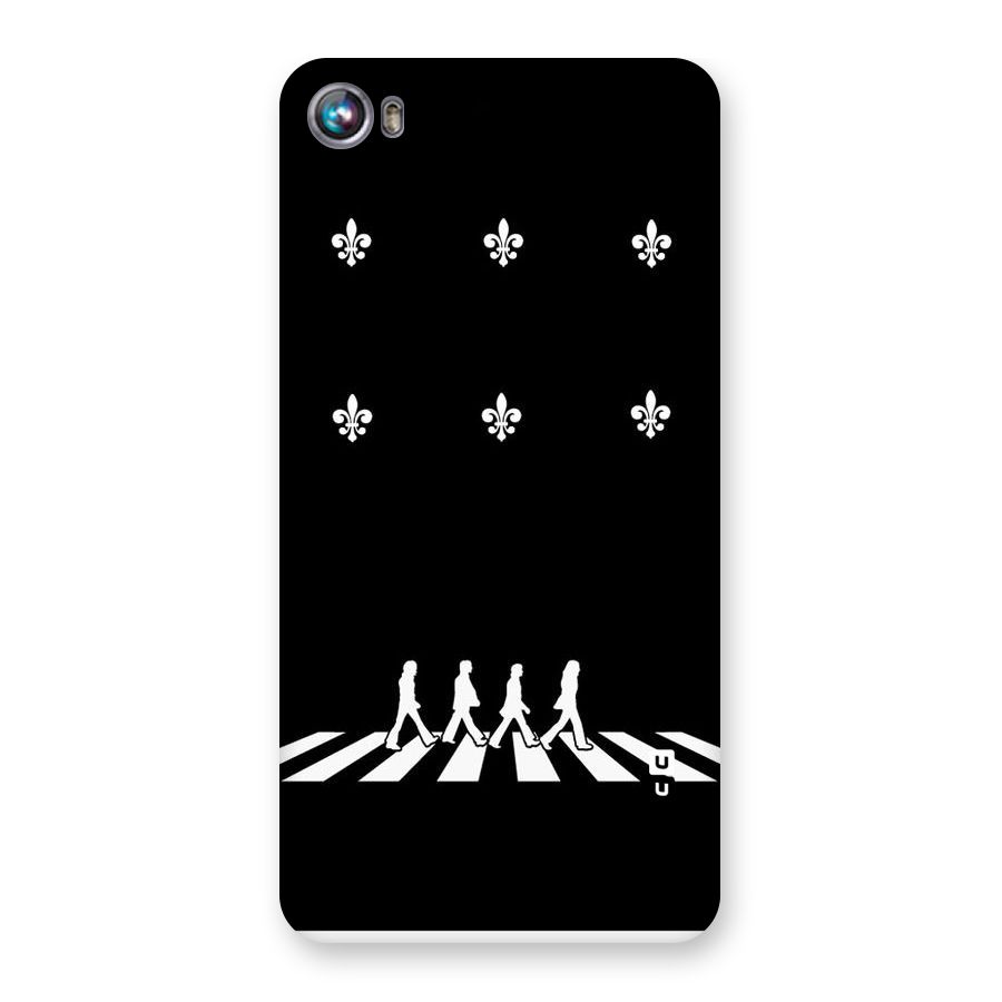 Walking Four Back Case for Micromax Canvas Fire 4 A107