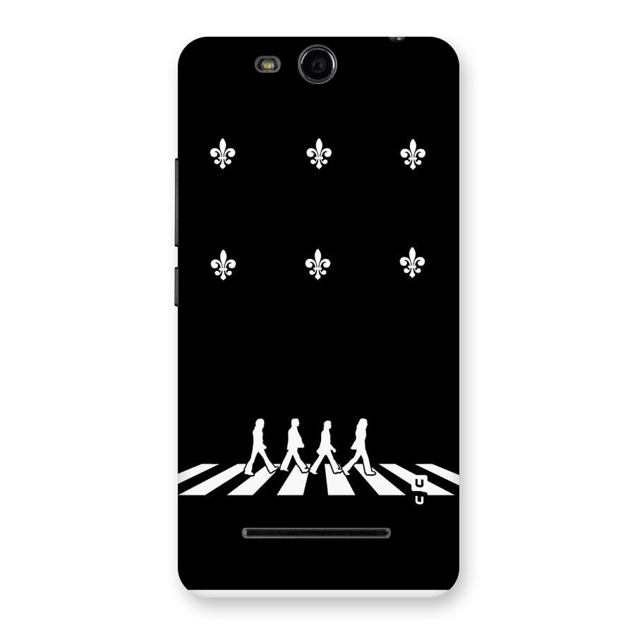 Walking Four Back Case for Micromax Canvas Juice 3 Q392