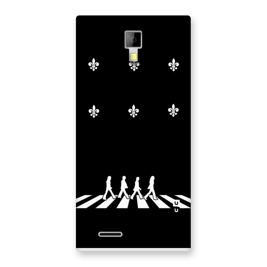 Walking Four Back Case for Micromax Canvas Xpress A99