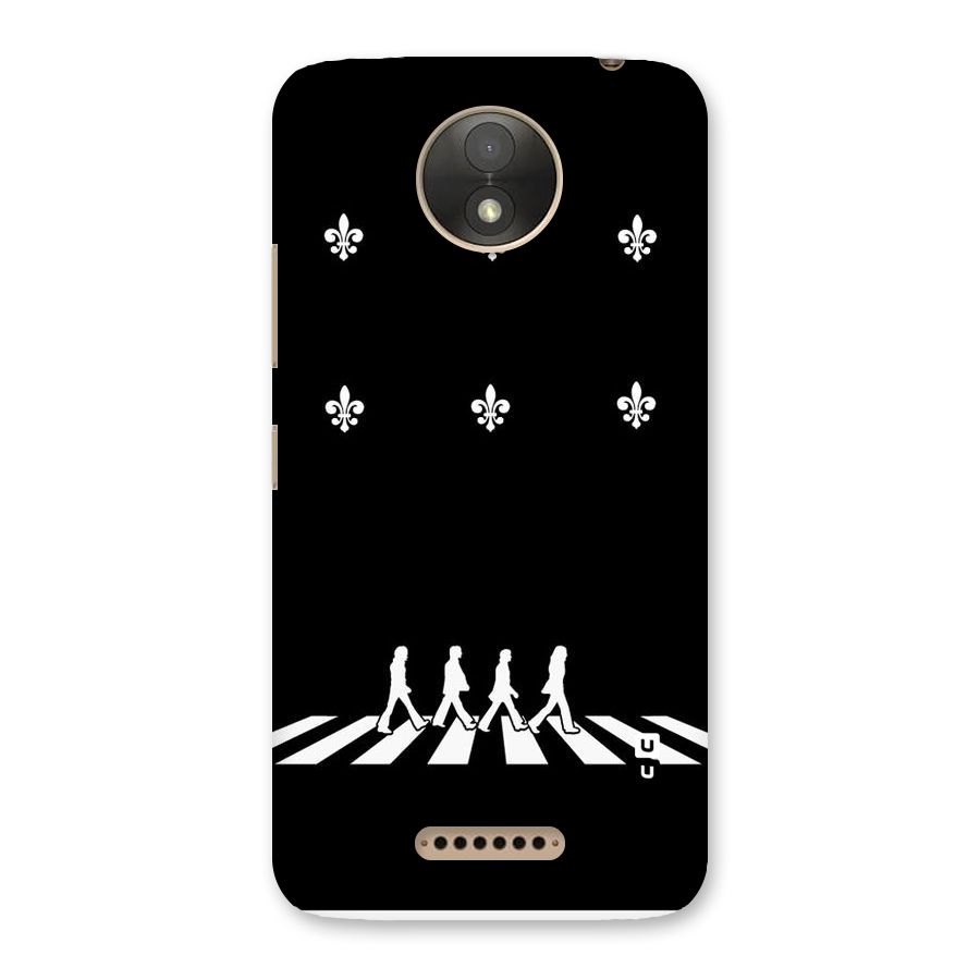 Walking Four Back Case for Moto C Plus