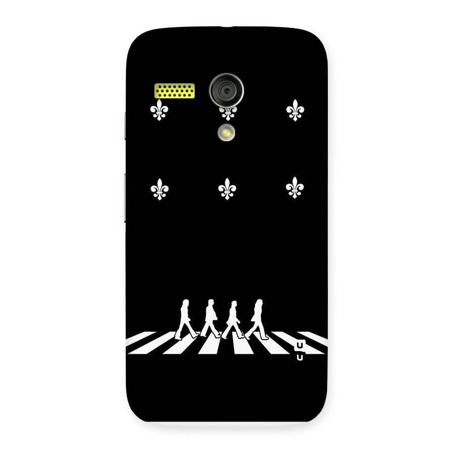 Walking Four Back Case for Moto G
