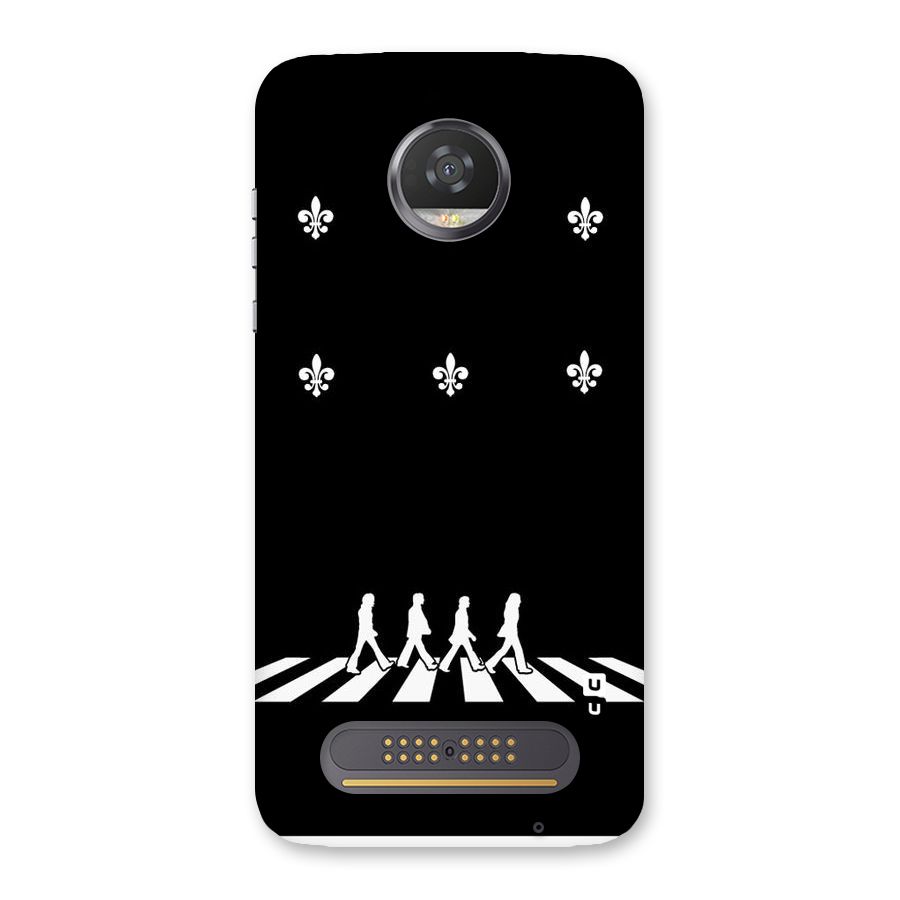 Walking Four Back Case for Moto Z2 Play