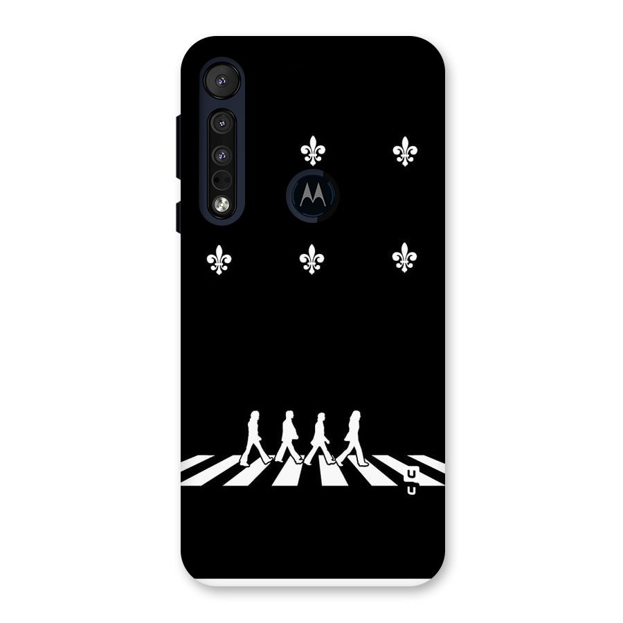 Walking Four Back Case for Motorola One Macro
