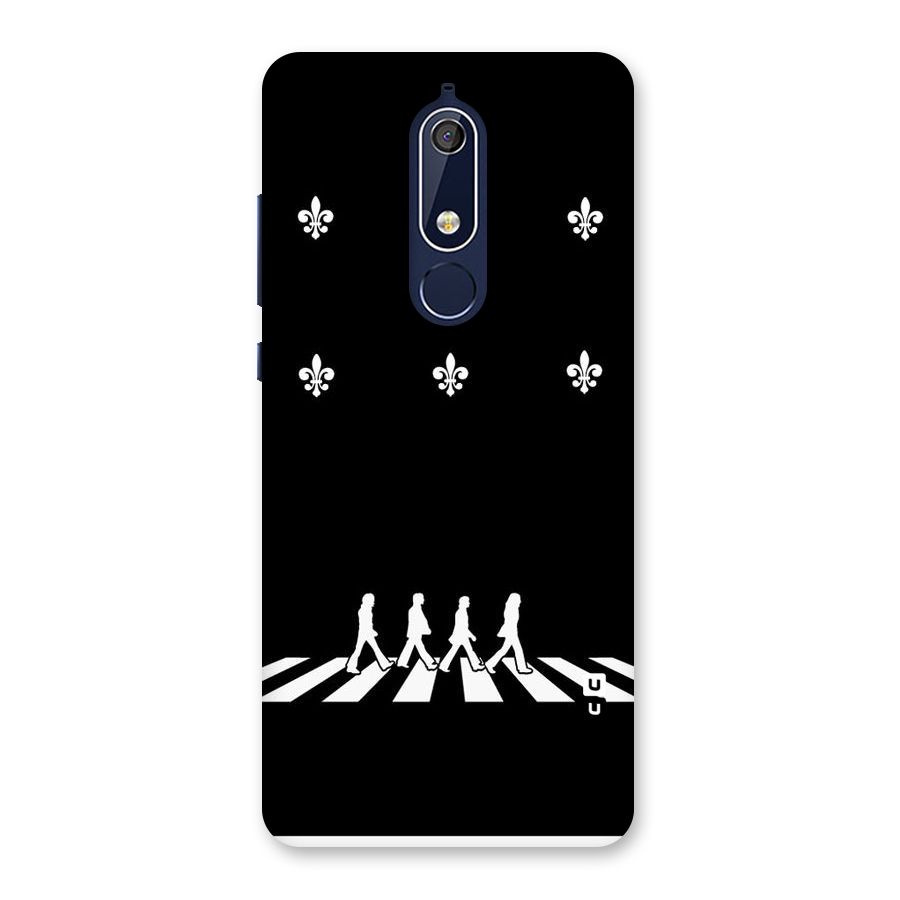 Walking Four Back Case for Nokia 5.1