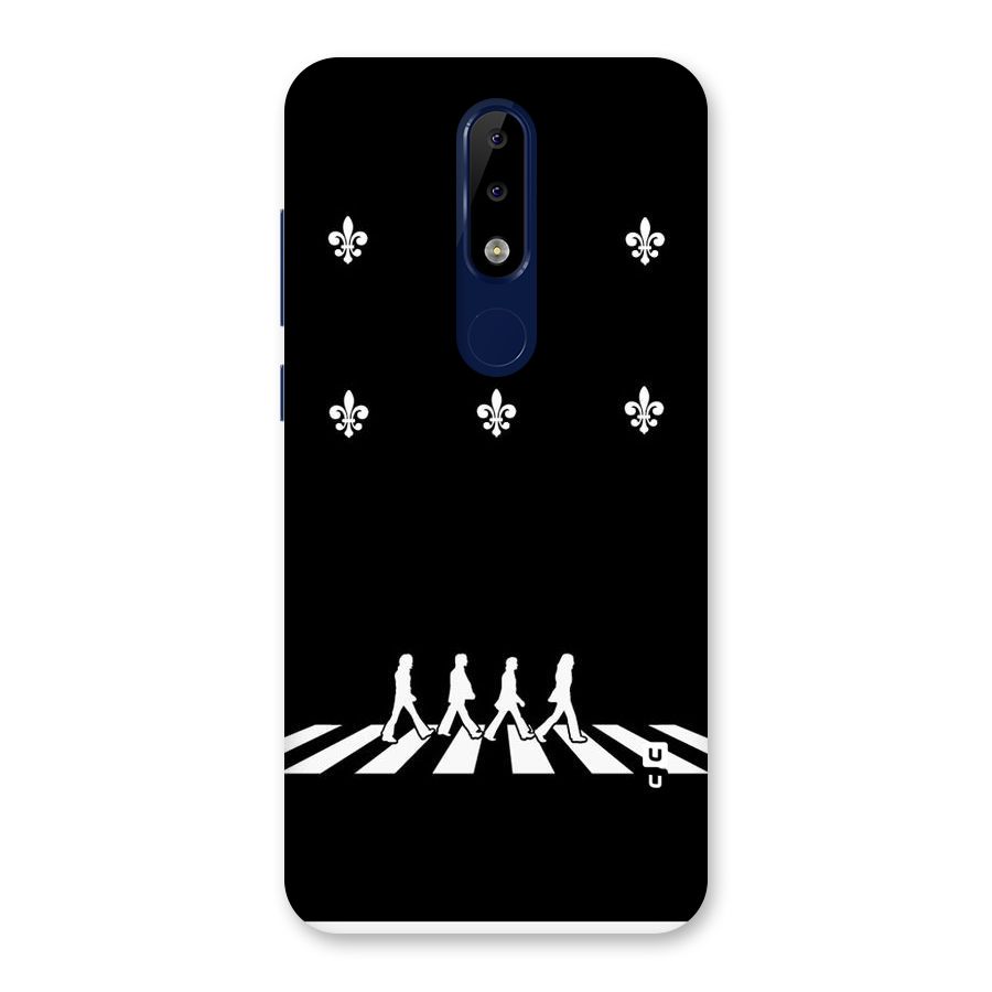 Walking Four Back Case for Nokia 5.1 Plus
