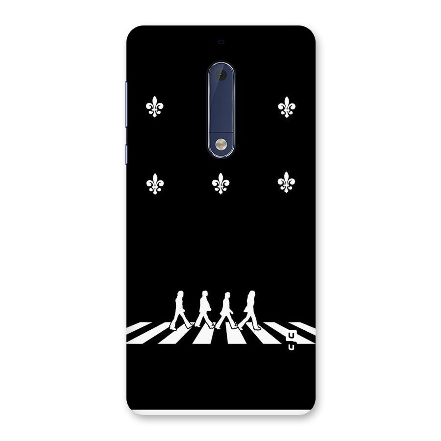 Walking Four Back Case for Nokia 5