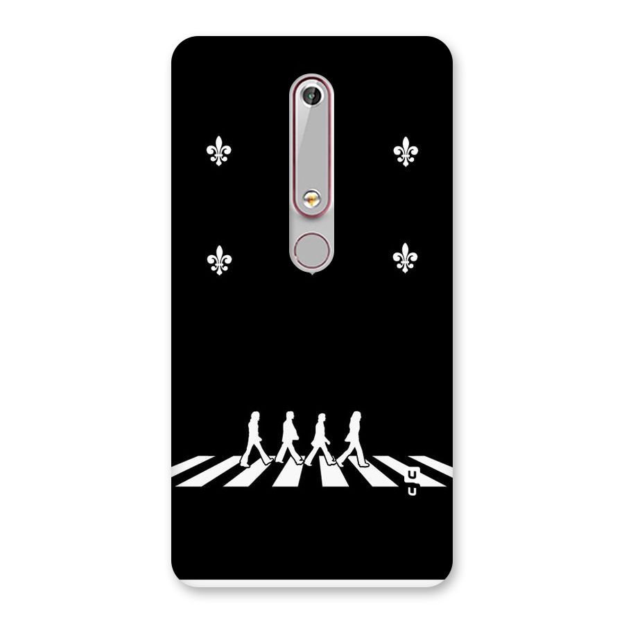 Walking Four Back Case for Nokia 6.1