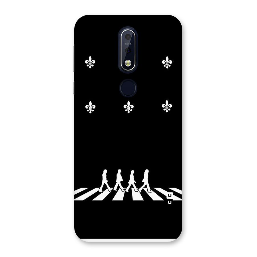 Walking Four Back Case for Nokia 7.1