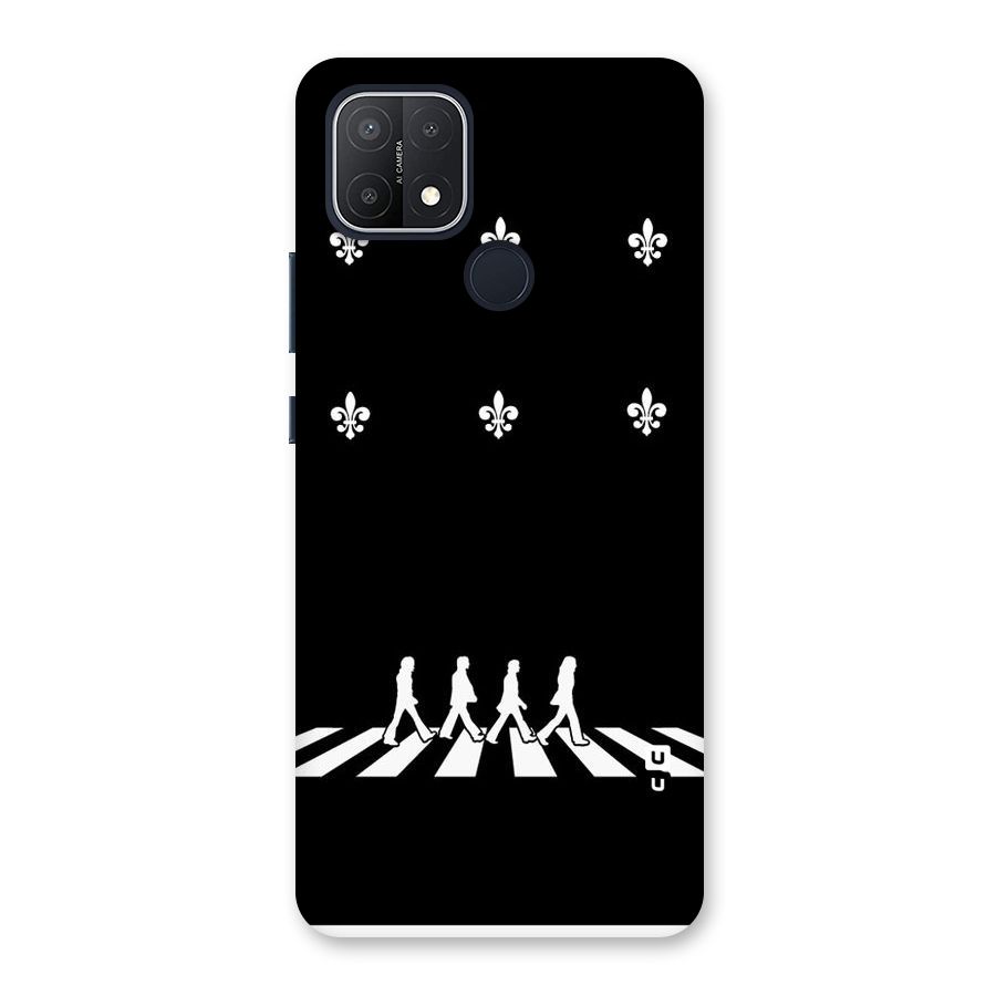 Walking Four Back Case for Oppo A15s