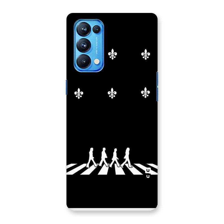 Walking Four Back Case for Oppo Reno5 Pro 5G