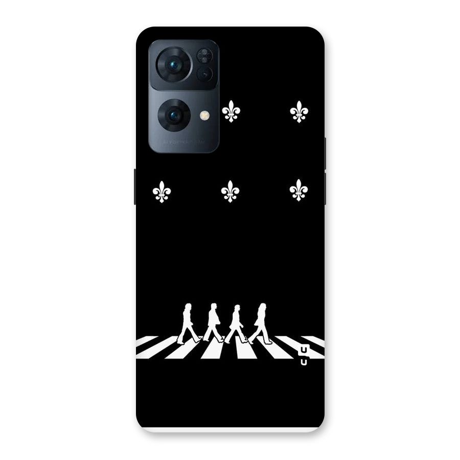 Walking Four Back Case for Oppo Reno7 Pro 5G