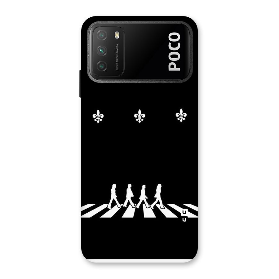 Walking Four Back Case for Poco M3
