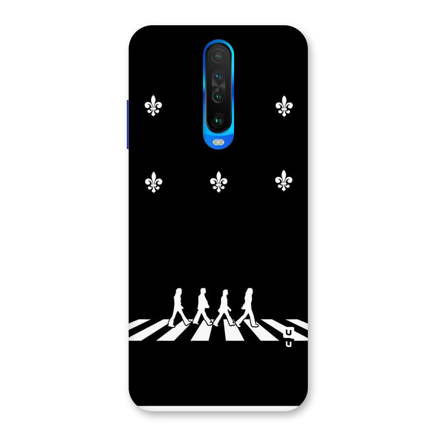 Walking Four Back Case for Poco X2