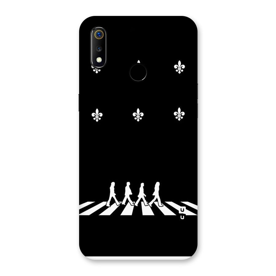 Walking Four Back Case for Realme 3