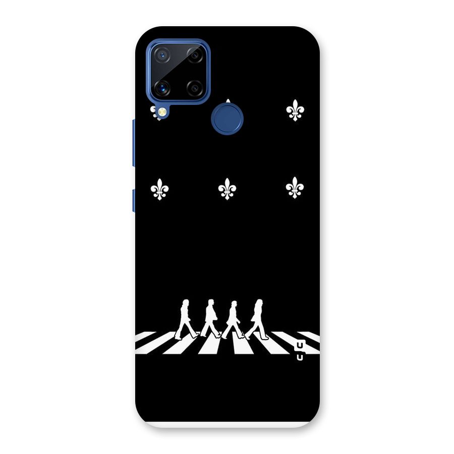 Walking Four Back Case for Realme C15