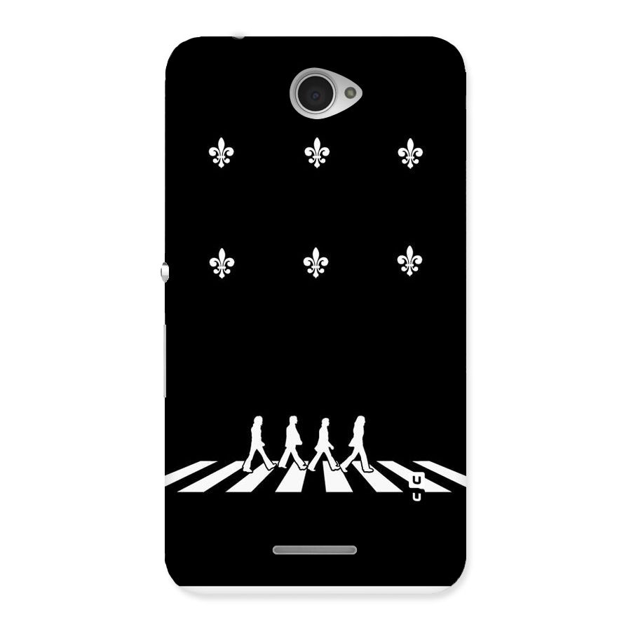 Walking Four Back Case for Sony Xperia E4