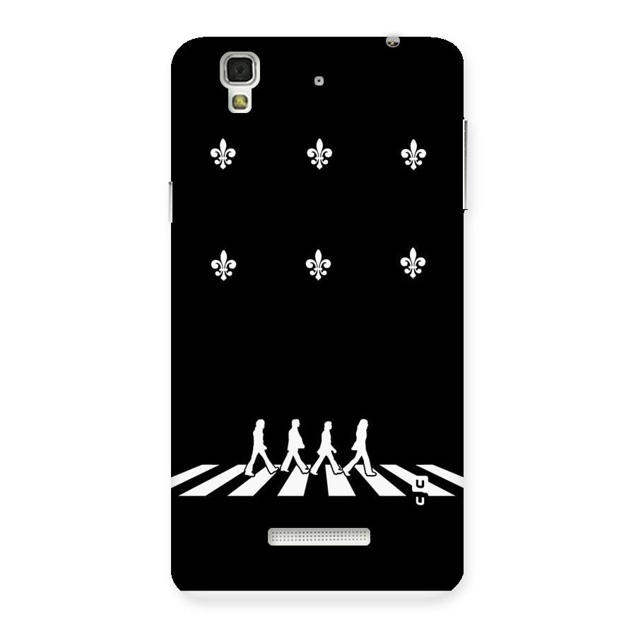 Walking Four Back Case for YU Yureka Plus