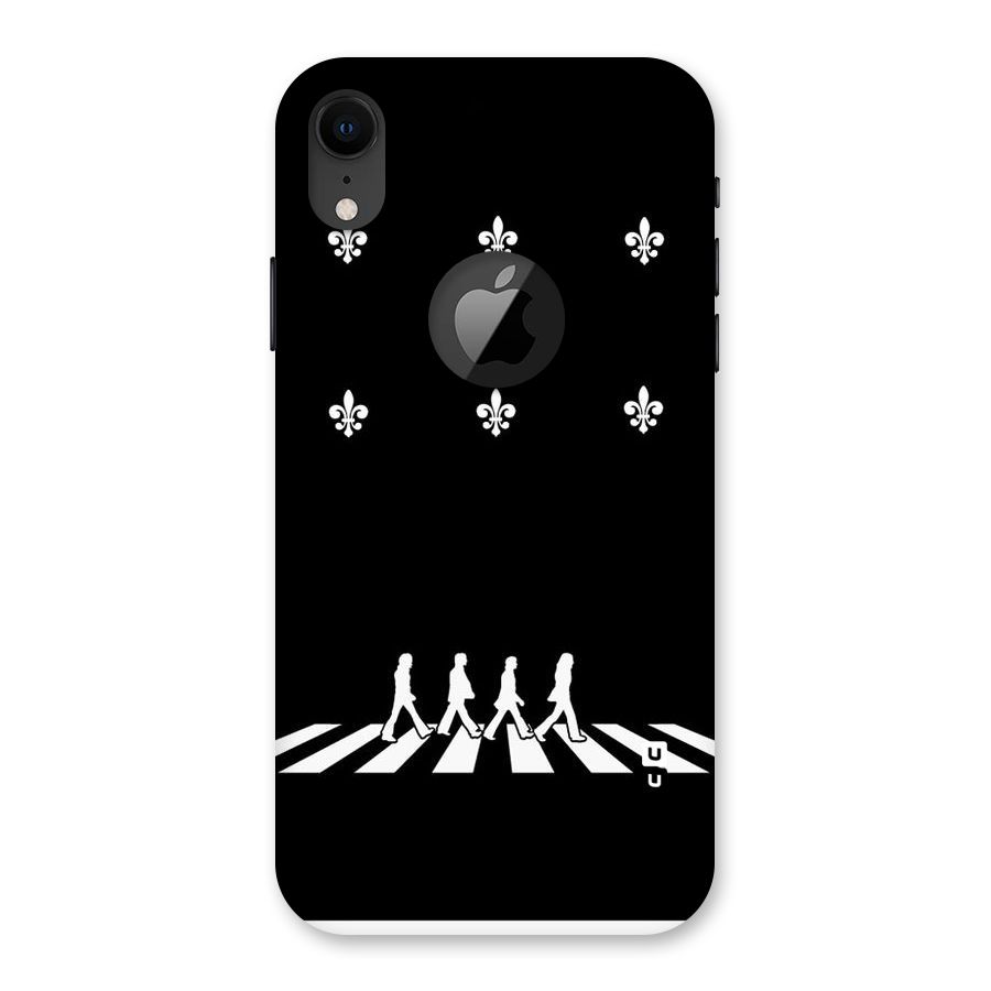Walking Four Back Case for iPhone XR Logo Cut