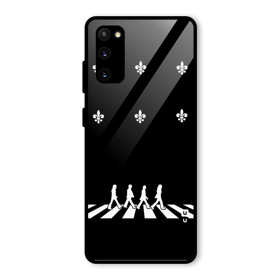 Walking Four Glass Back Case for Galaxy S20 FE 5G