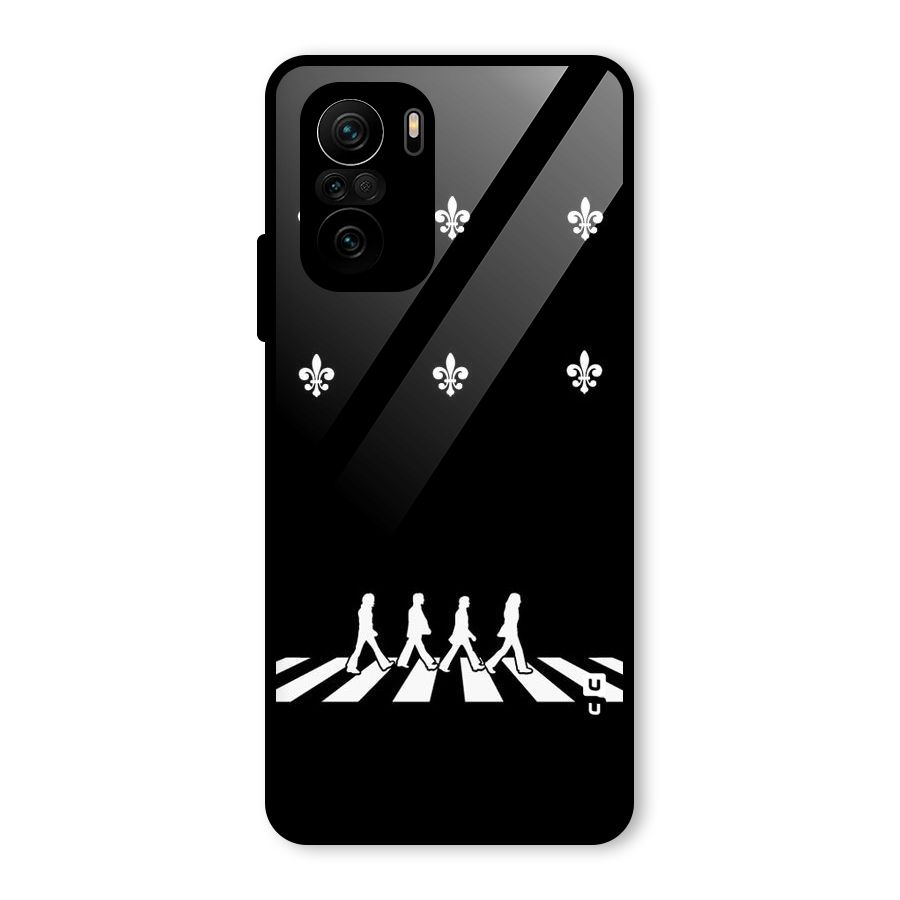 Walking Four Glass Back Case for Mi 11x
