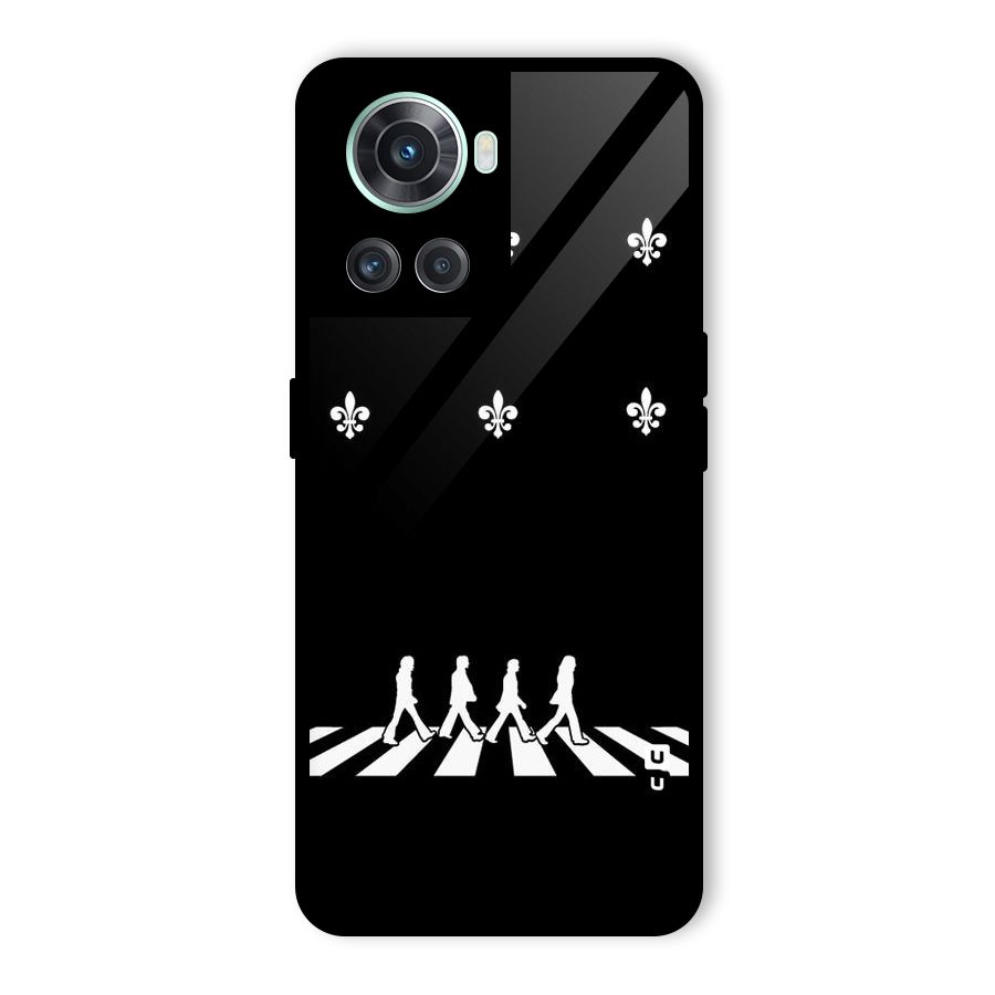 Walking Four Glass Back Case for OnePlus 10R