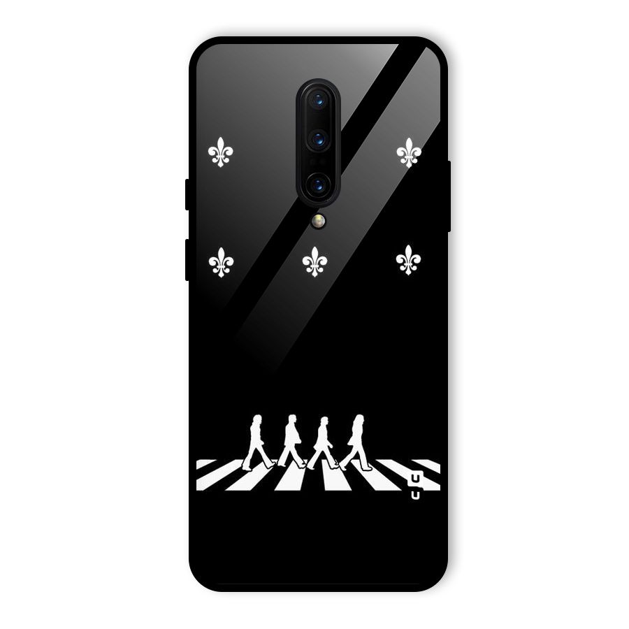 Walking Four Glass Back Case for OnePlus 7 Pro