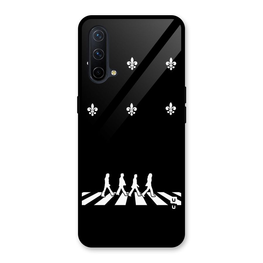 Walking Four Glass Back Case for OnePlus Nord CE 5G
