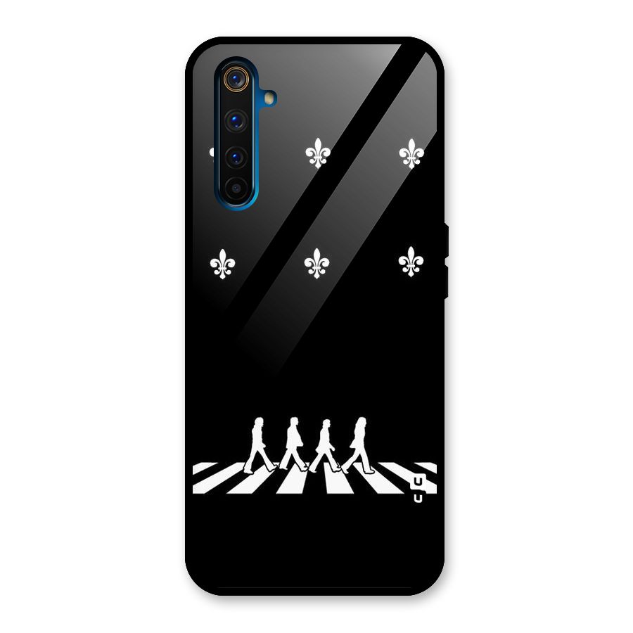 Walking Four Glass Back Case for Realme 6 Pro
