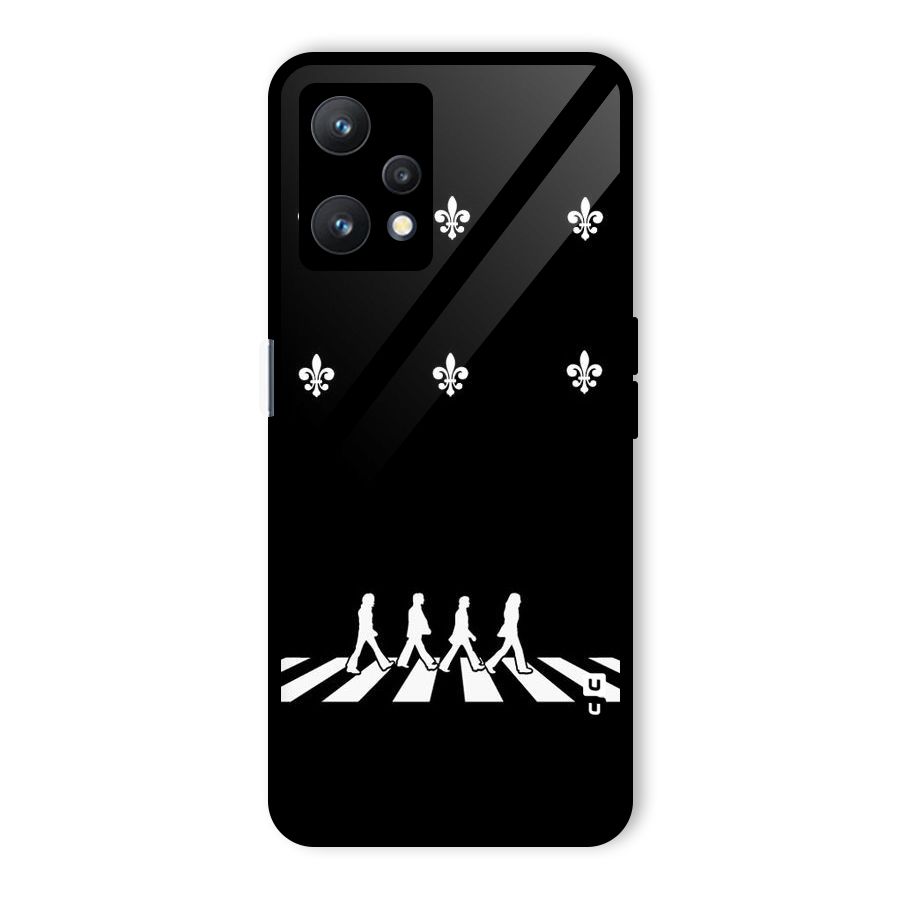 Walking Four Glass Back Case for Realme 9 Pro 5G