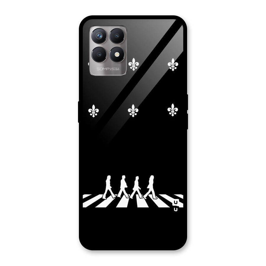 Walking Four Glass Back Case for Realme Narzo 50