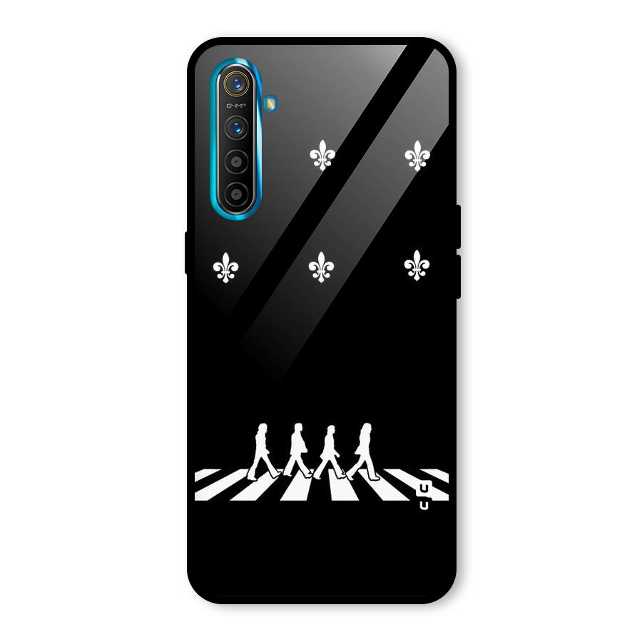 Walking Four Glass Back Case for Realme X2