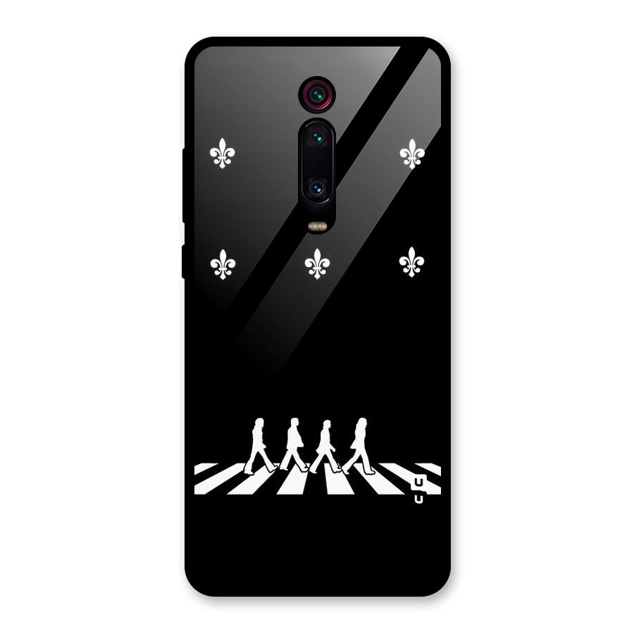 Walking Four Glass Back Case for Redmi K20 Pro