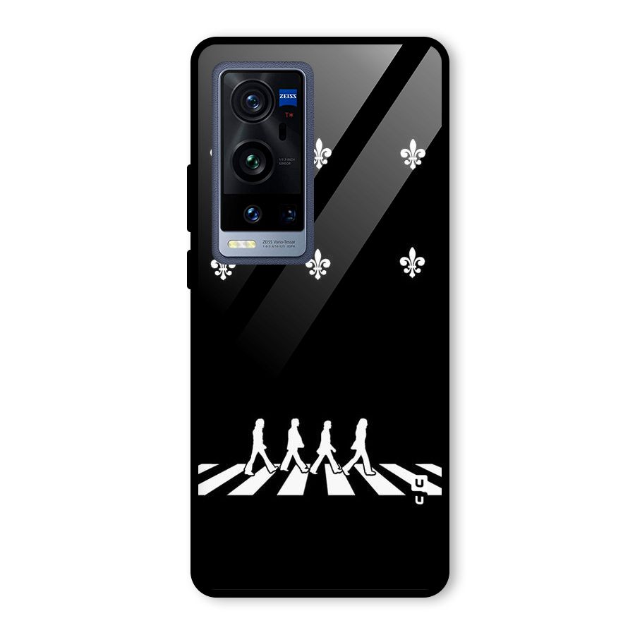 Walking Four Glass Back Case for Vivo X60 Pro Plus