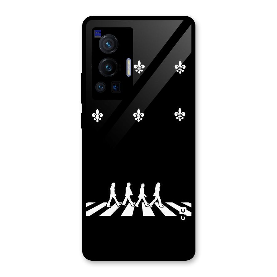 Walking Four Glass Back Case for Vivo X70 Pro