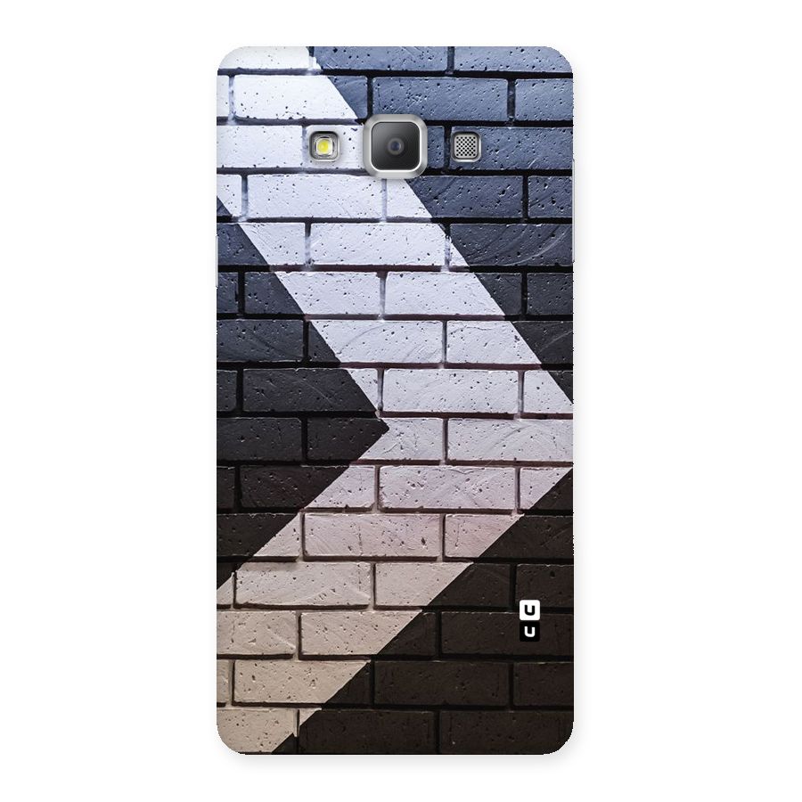Wall Arrow Design Back Case for Galaxy A7