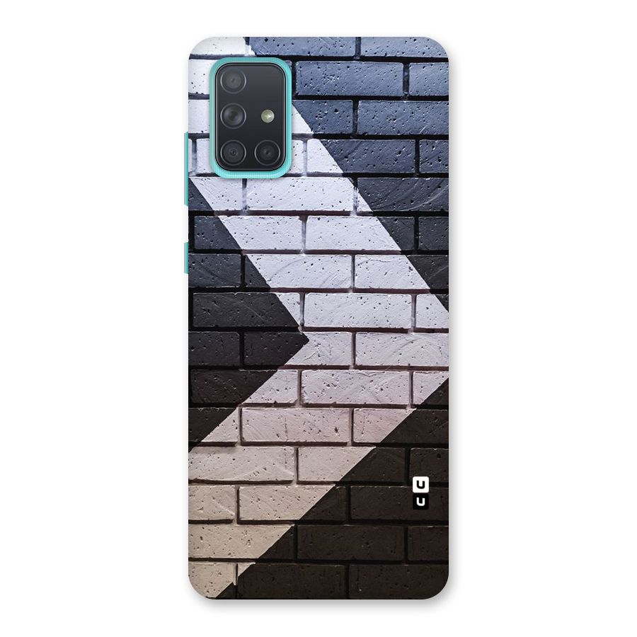 Wall Arrow Design Back Case for Galaxy A71